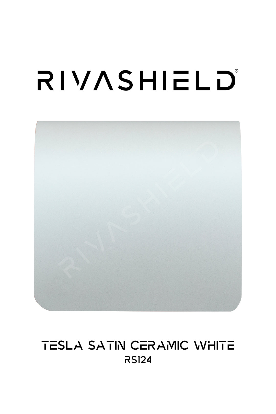 Rivashield COLOR PPF RS124 Tesla Satin Ceramic White