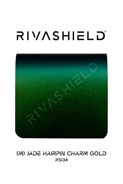 Rivashield COLOR PPF RS134 (M) Jade Hairpin Charm Gold