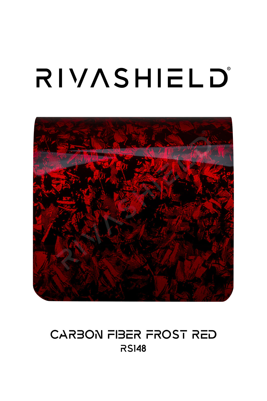 Rivashield COLOR PPF RS148 Carbon Fiber Frost Red