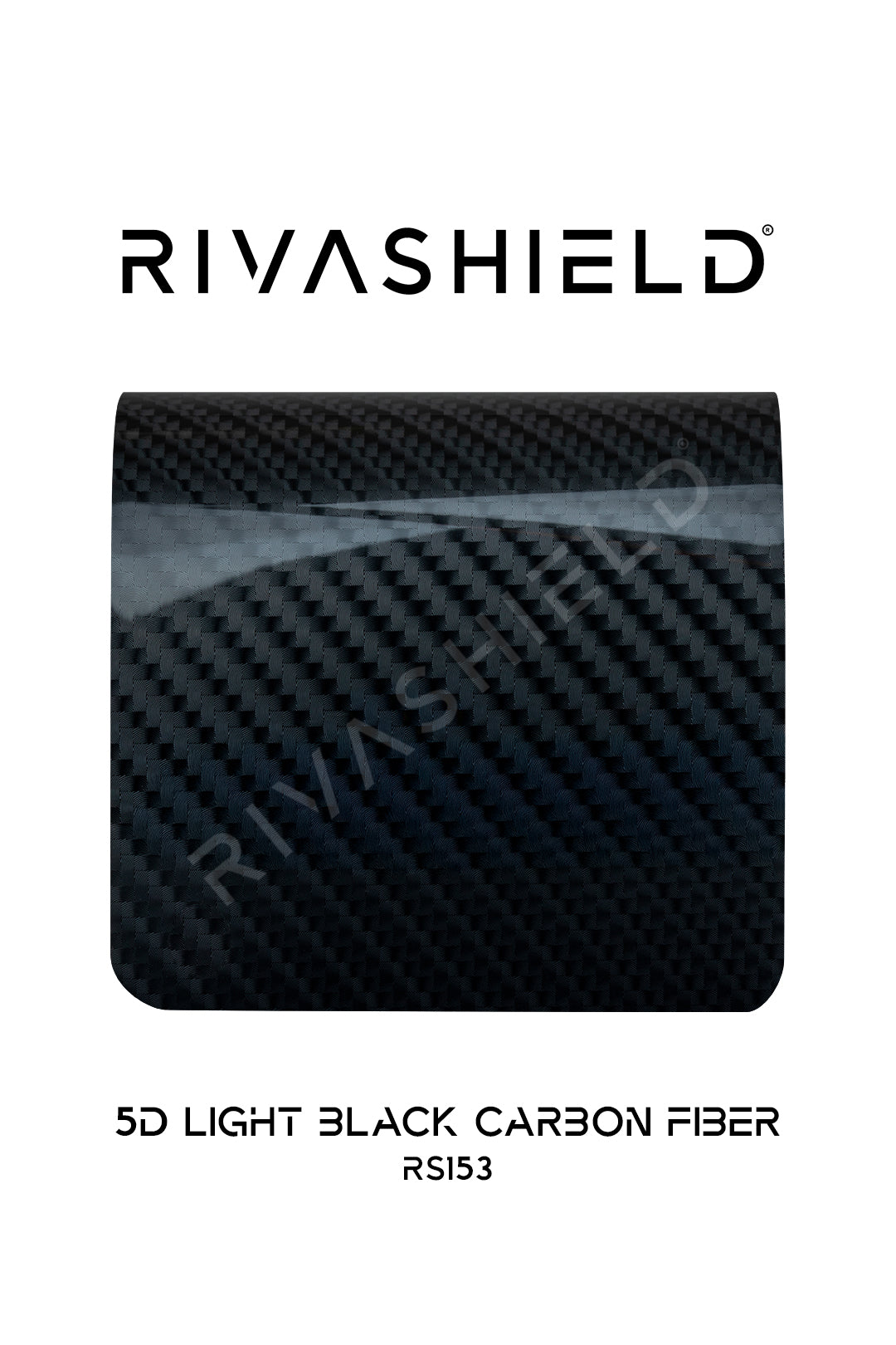 Rivashield COLOR PPF RS153 5D Light Black Carbon Fiber