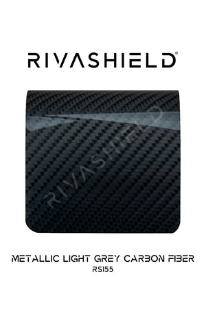 Rivashield COLOR PPF RS155 Metallic Light Grey Carbon Fiber