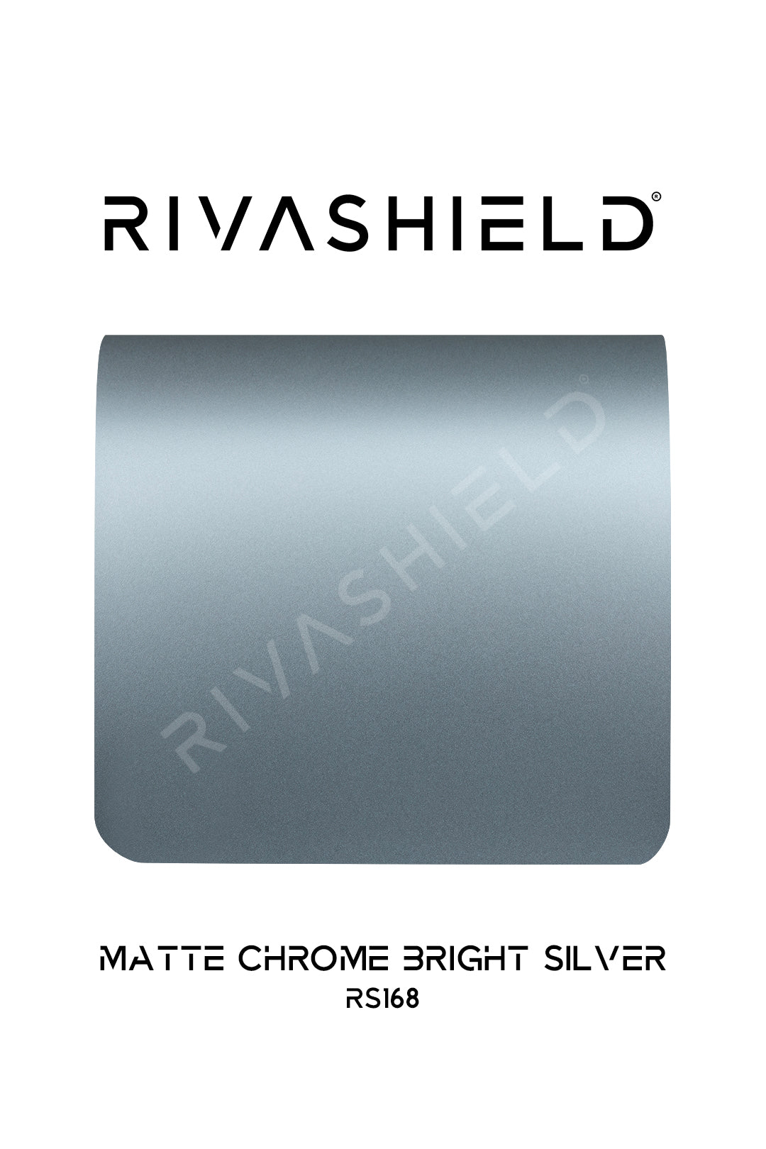Rivashield COLOR PPF RS168 Matte Chrome Bright Silver