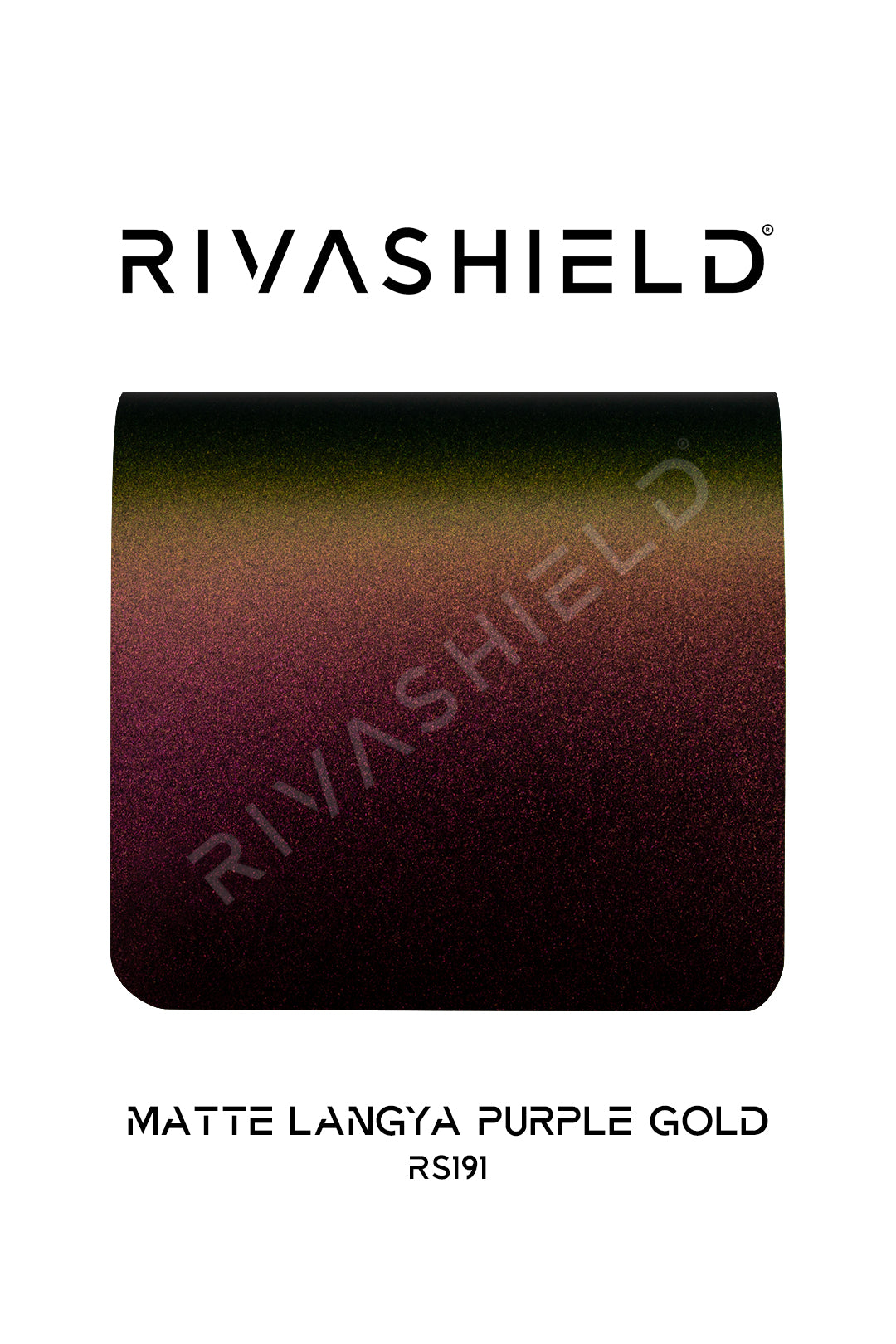 Rivashield COLOR PPF RS191 Matte Langya Purple Gold