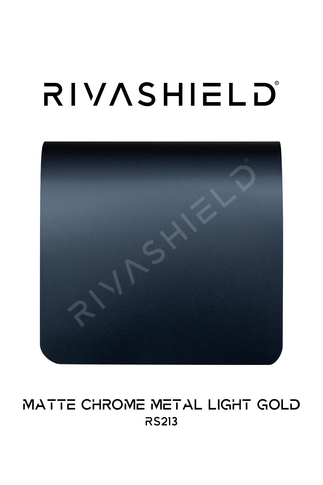 Rivashield COLOR PPF RS213 Matte Chrome Metal Light Gold