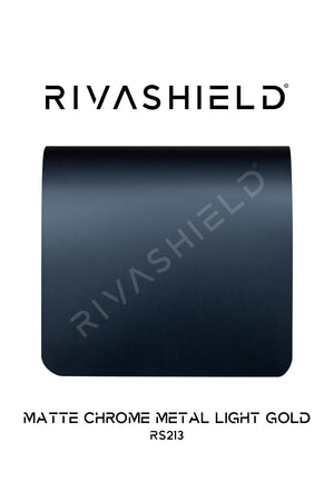 Rivashield COLOR PPF RS213 Matte Chrome Metal Light Gold