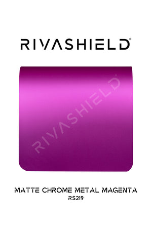 Rivashield COLOR PPF RS219 Matte Chrome Metal Magenta