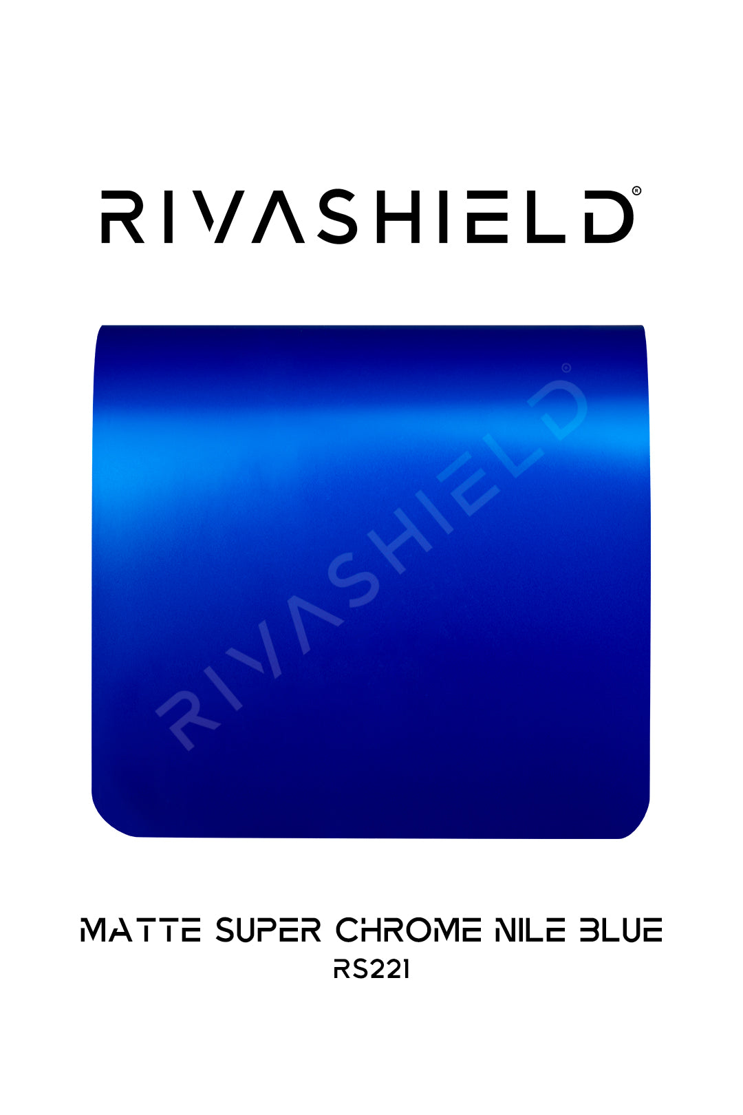 Rivashield COLOR PPF RS221 Matte Super Chrome Nile Blue