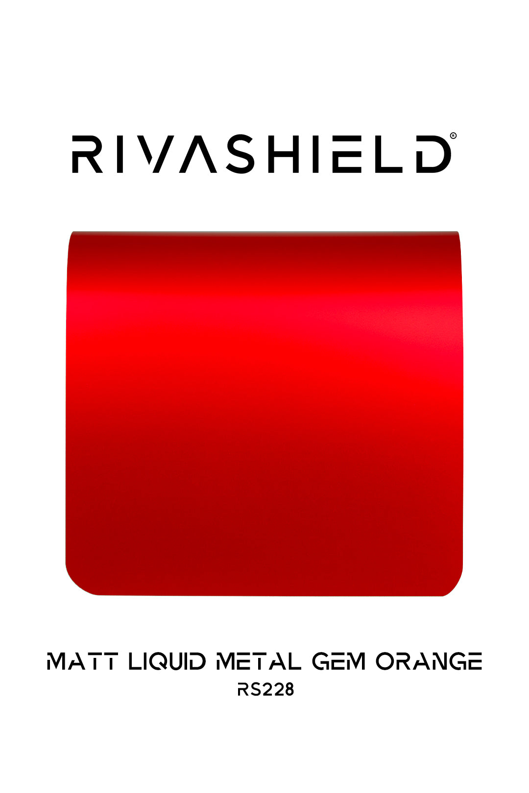 Rivashield COLOR PPF RS228 Matt Liquid Metal Gem Orange