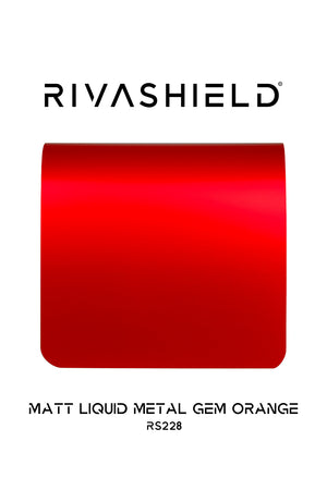 Rivashield COLOR PPF RS228 Matt Liquid Metal Gem Orange