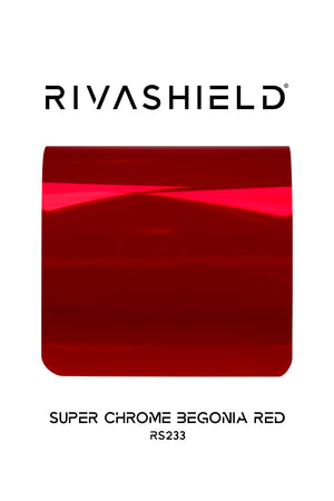 Rivashield COLOR PPF RS233 Super Chrome Begonia Red