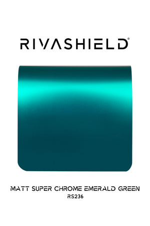 Rivashield COLOR PPF RS236 Matt Super Chrome Emerald Green