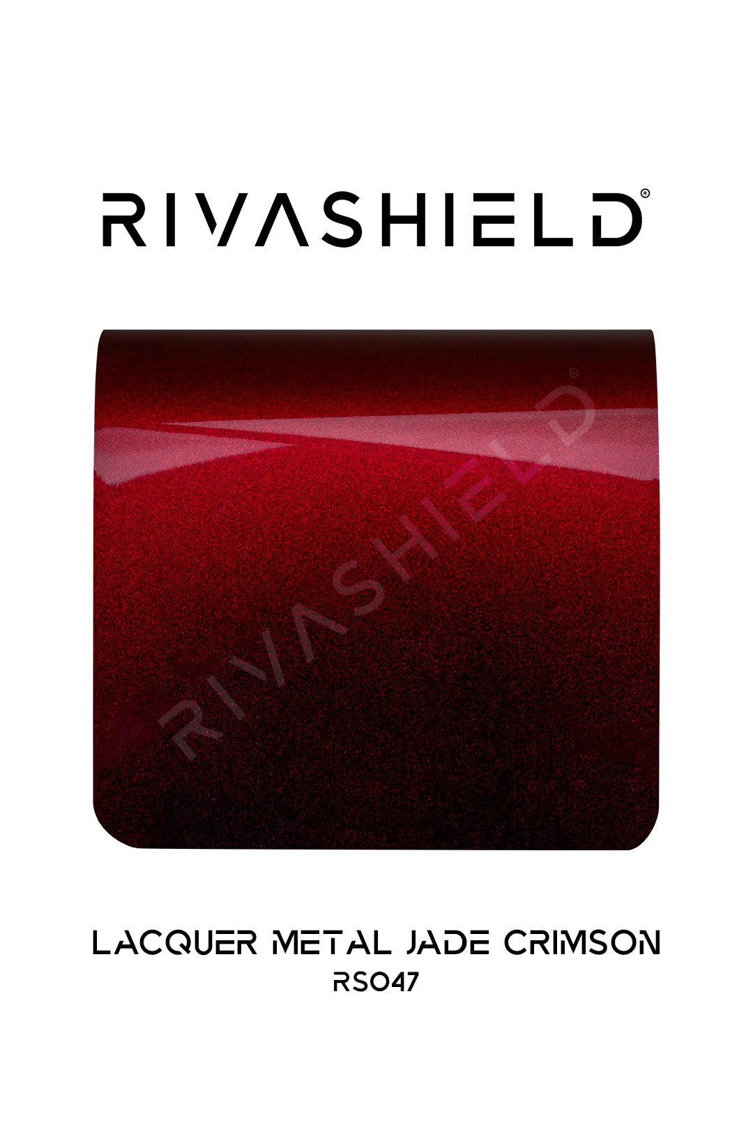 Rivashield COLOR PPF RS047 Lacquer Metal Jade Crimson