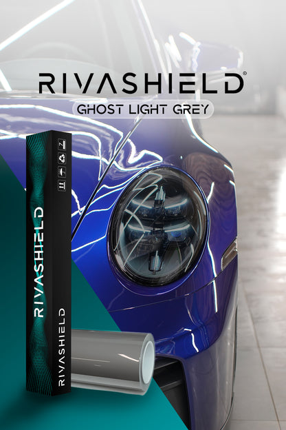 Rivashield GHOST Light Grey PPF Headlight Tinting Film